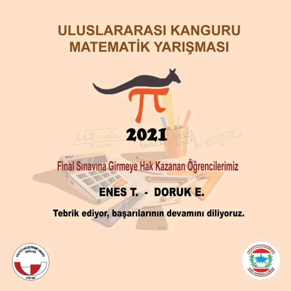 Kanguru Matematik Yarışması Başarısı