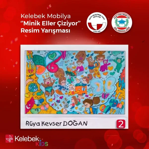 Minik Eller Çiziyor Resim Yarışması 2.liği