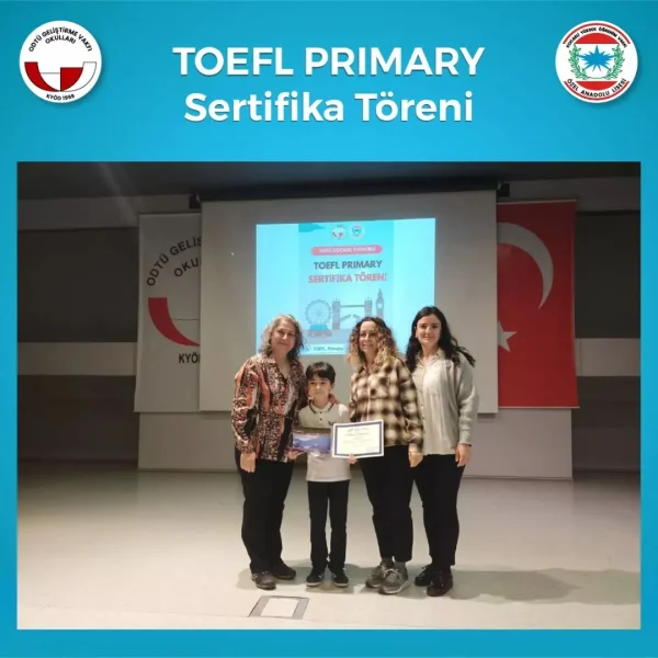 TOEFL Primary Üstün Başarı